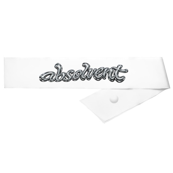 Šerpa s potiskem Absolvent Digital Chrome šerpa