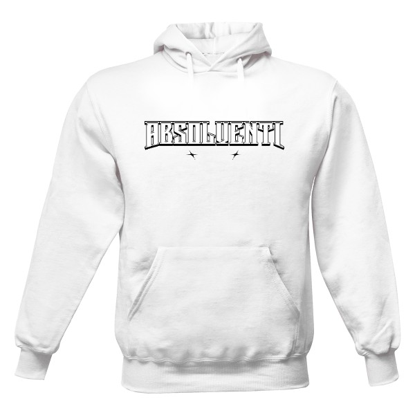 Pánská mikina s kapucí Just Hoods s potiskem Absolvent Futuristic