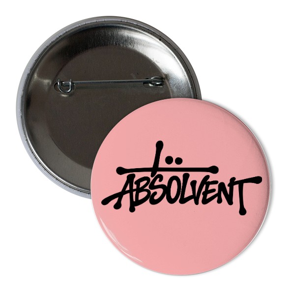 Odznak  s potlačou Nový produkt