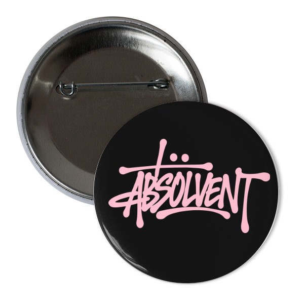 Odznak  s potlačou Nový produkt