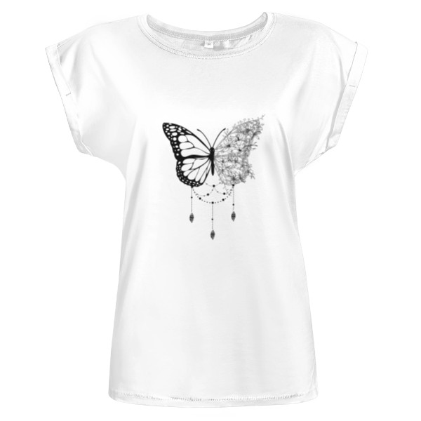 Abstract butterfly T-shirt