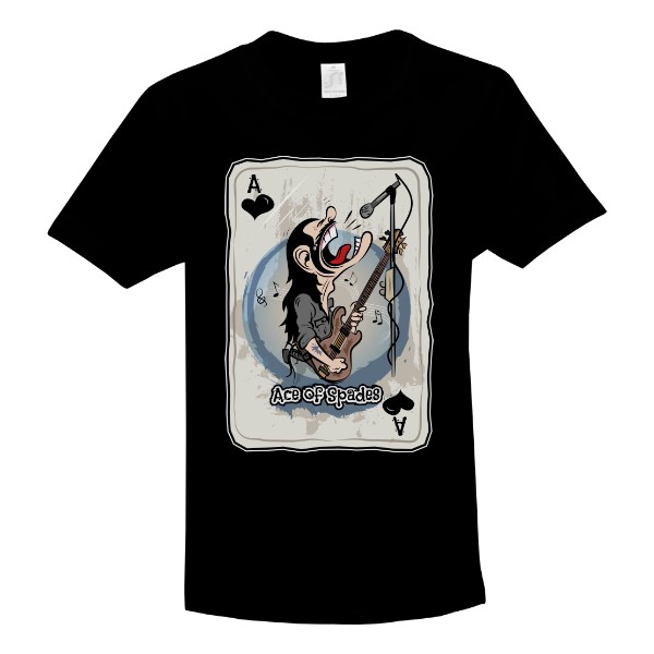 Tričko s potiskem Ace of Spades