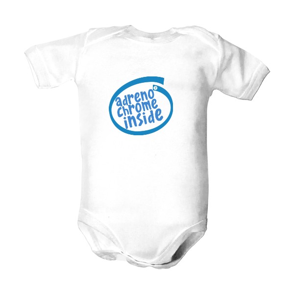 Dětské body  s potiskem adrenochrome inside