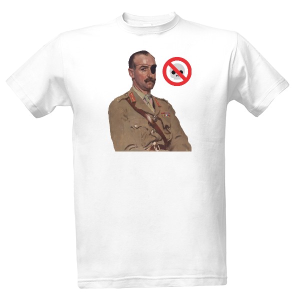 Tričko s potiskem Adrian Carton - Unkillable Soldier