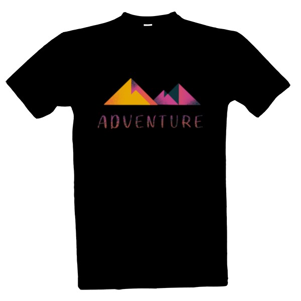 Tričko s potiskem Adventure
