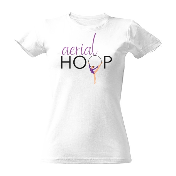 aerial hoop fialová