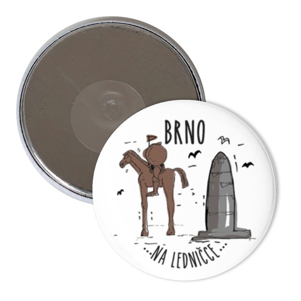 Magnet Brno na ledničce