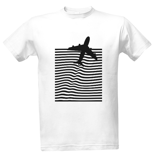 T-shirt Airplane on a T-shirt