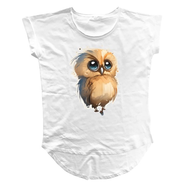 Tričko s potiskem Sovička