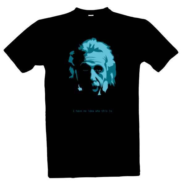 Tričko s potiskem Albert Einstein