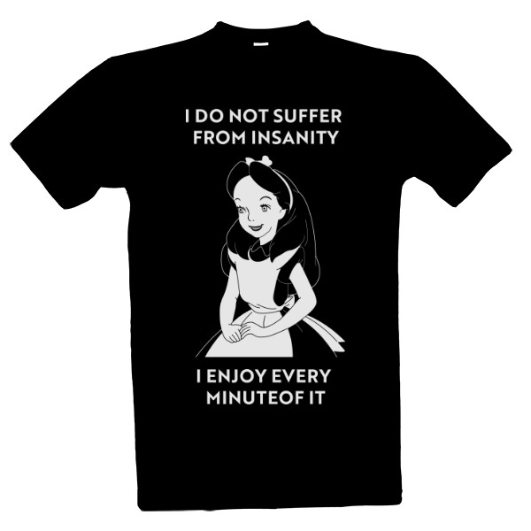 Tričko s potiskem Alenka insanity