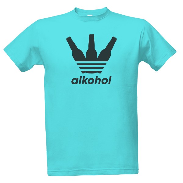Tričko s potiskem Alkohol
