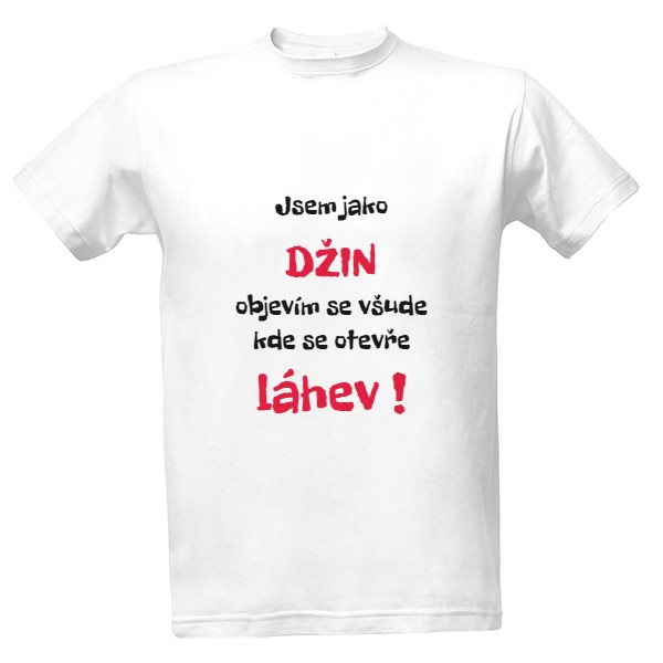 Tričko s potlačou Alkohol15