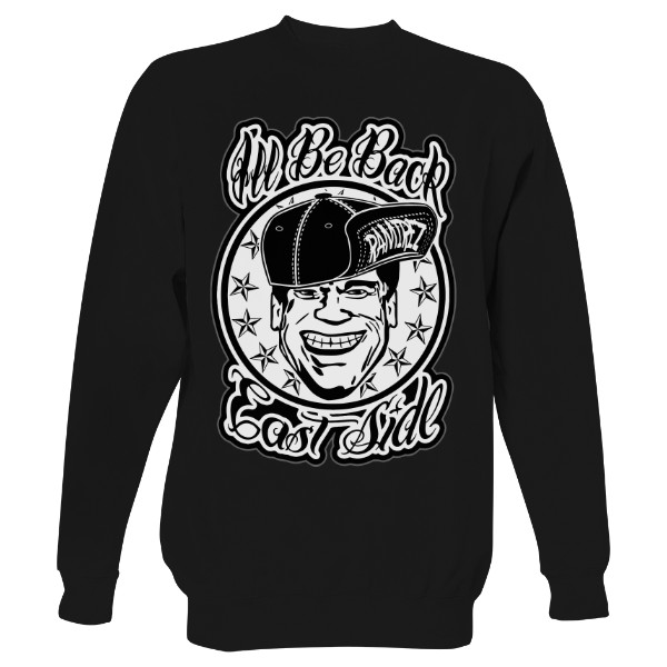 Mikina bez kapuce Unisex s potiskem All Be Back bw Ramirez bez kapuce hip hop