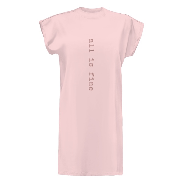 Tričko s potiskem All is fine