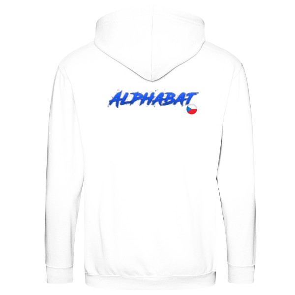 Mikina na zip unisex s potiskem ALPHABAT Czech men sweatshirt