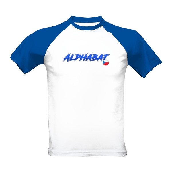 Tričko s potiskem ALPHABAT Czech men t-shirt baseball