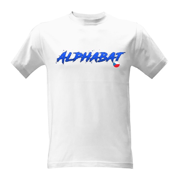 Tričko s potiskem ALPHABAT Czech men t-shirt basic