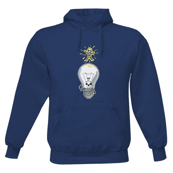 Pánská mikina s kapucí s potiskem Alternativní nápad