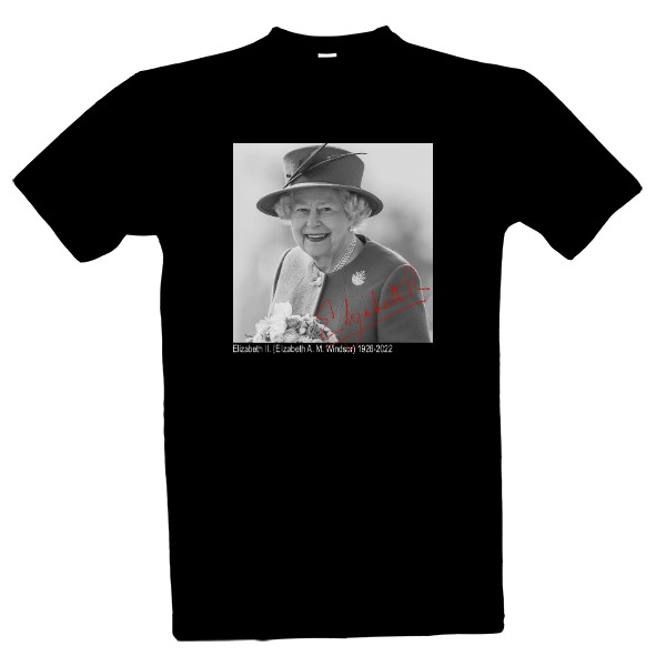 Alžběta II. s podpisem