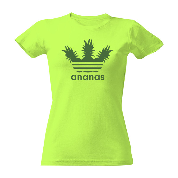 Tričko s potlačou Ananas
