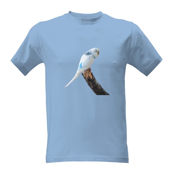 Tričko s potiskem Andulka vlnkovaná