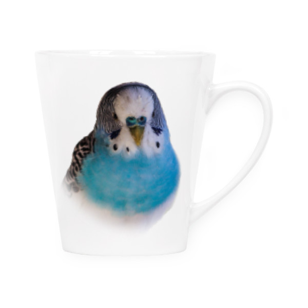 Hrnek kónický s potiskem Andulka vlnkovaná