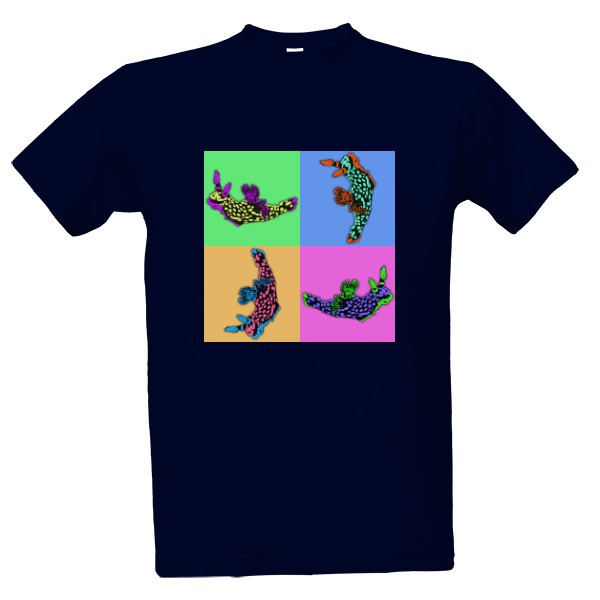 Tričko s potiskem Andy, the Neon Slug