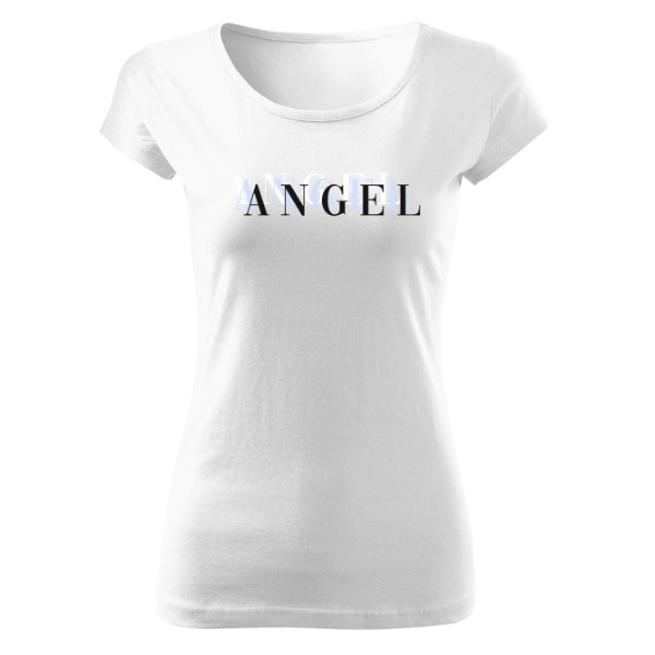 Tričko s potiskem Angel tričko