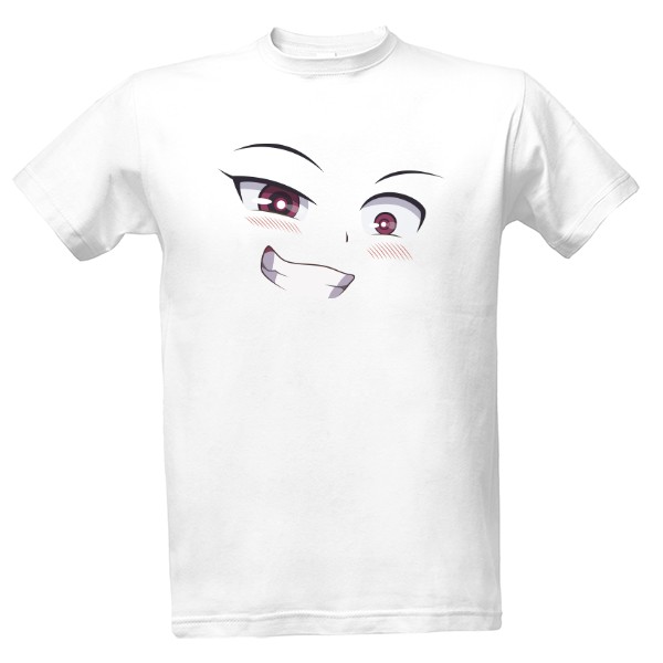 Tričko s potlačou Anime Face