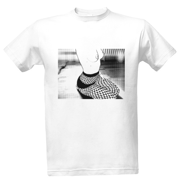 Tričko s potiskem Anonymous girl