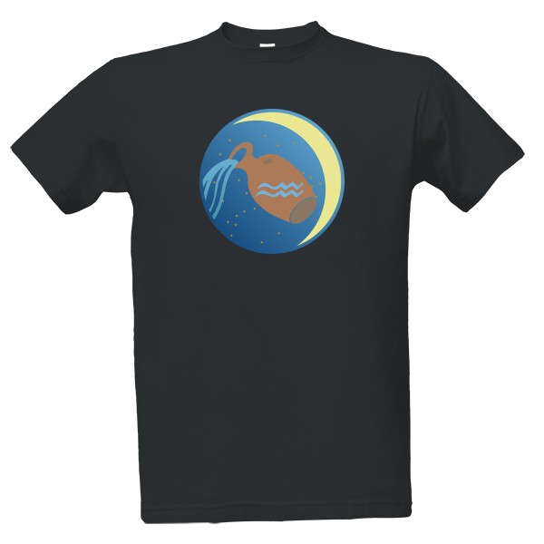 Tričko s potlačou aquarius