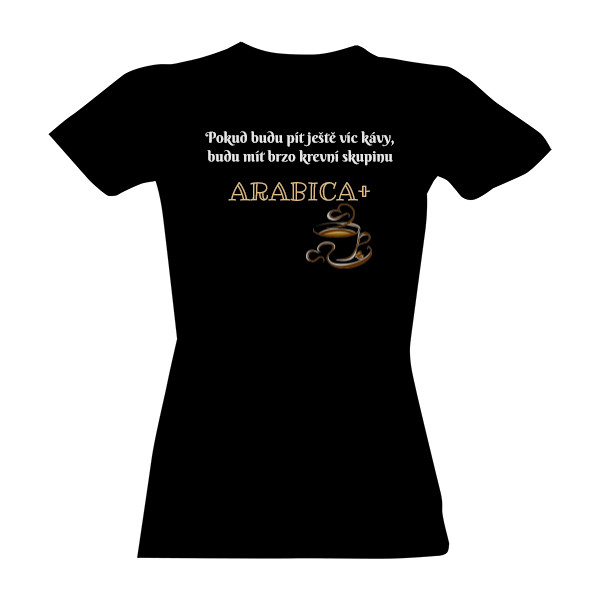 Tričko s potiskem Arabica+