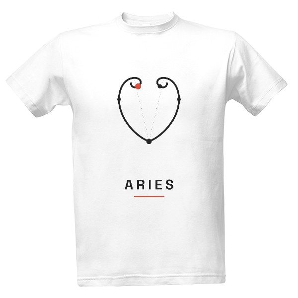 T-shirt Aries – Zodiac Sign (men's)