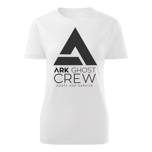 Tričko s potiskem ARK Ghost crew white