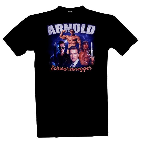Tričko s potiskem Arnold Schwarzenegger