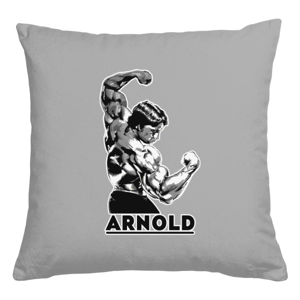 Polštář bavlněný  s potiskem Arnold