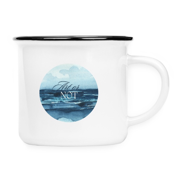 Keramikáčik s potlačou Art or Not lok