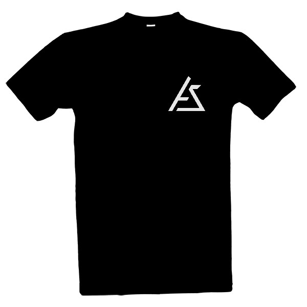 Tričko s potlačou Černé Přední potisk