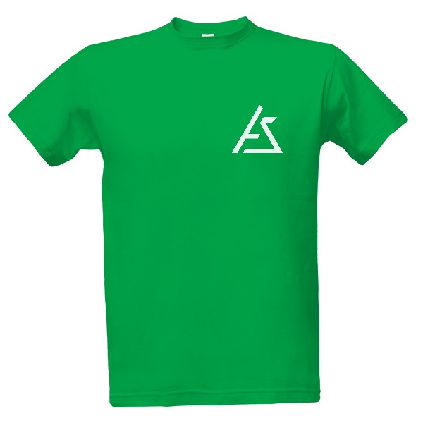 Tričko s potiskem Zelené Přední potisk