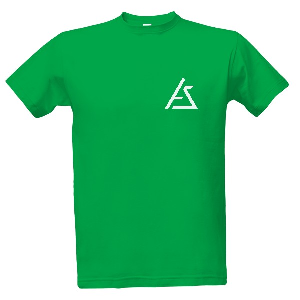 Tričko s potiskem Zelené Přední + Zadní potisk