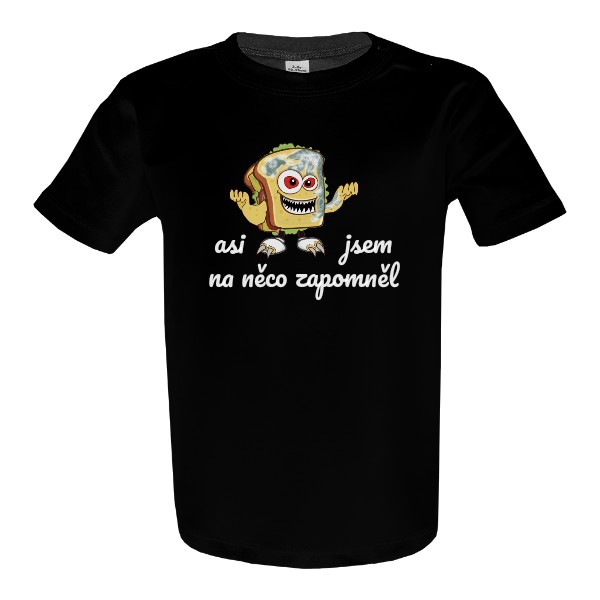 Tričko s potiskem Asi jsem na něco zapomněl V2