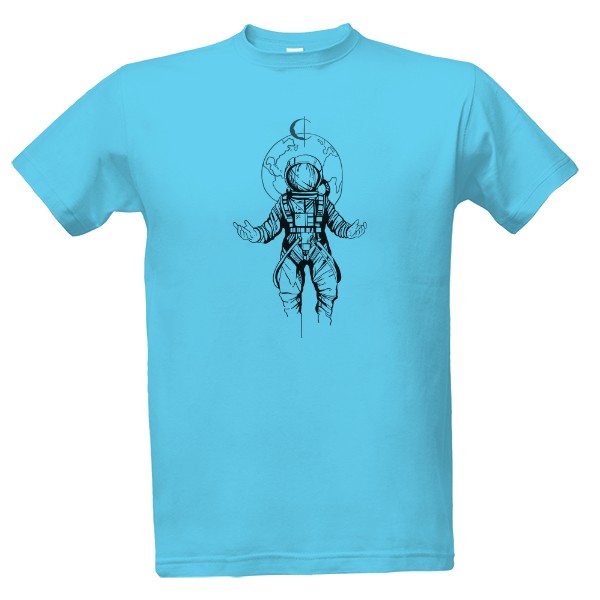 Tričko s potiskem Astronaut