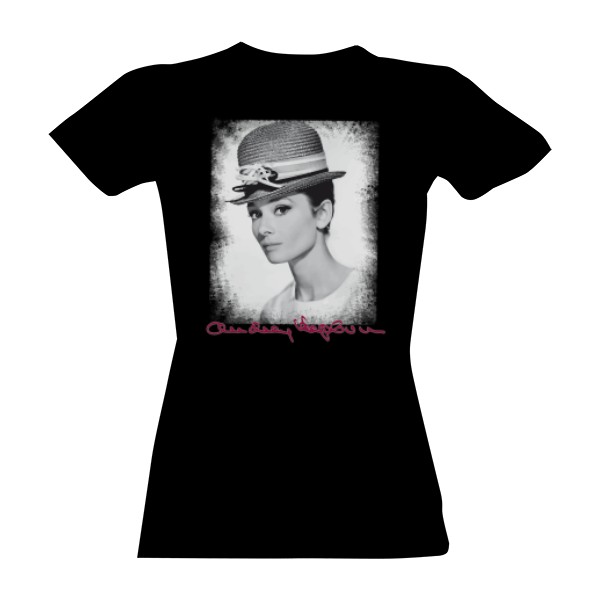 Tričko s potiskem Audrey Hepburn