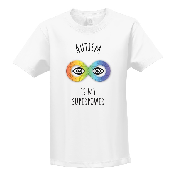 T-shirt Autism is my superpower