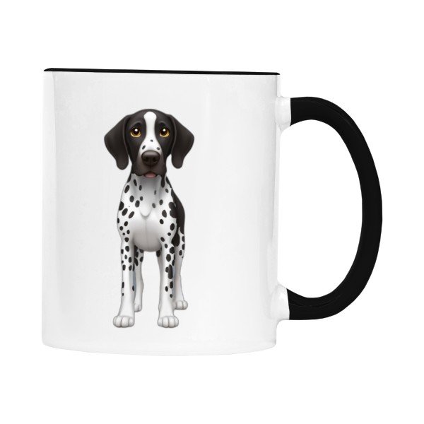 Hrnek malý barevný s potiskem Auvergneský 