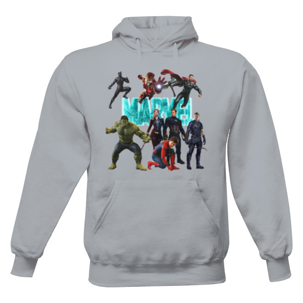 Pánská mikina s kapucí s potiskem Avengers 1