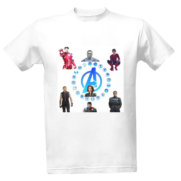 Tričko s potiskem Avengers