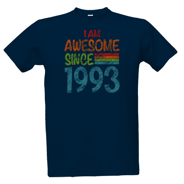 Tričko s potlačou Awesome 1993