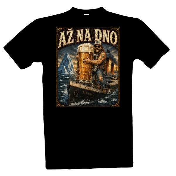 T-shirt Až na dno